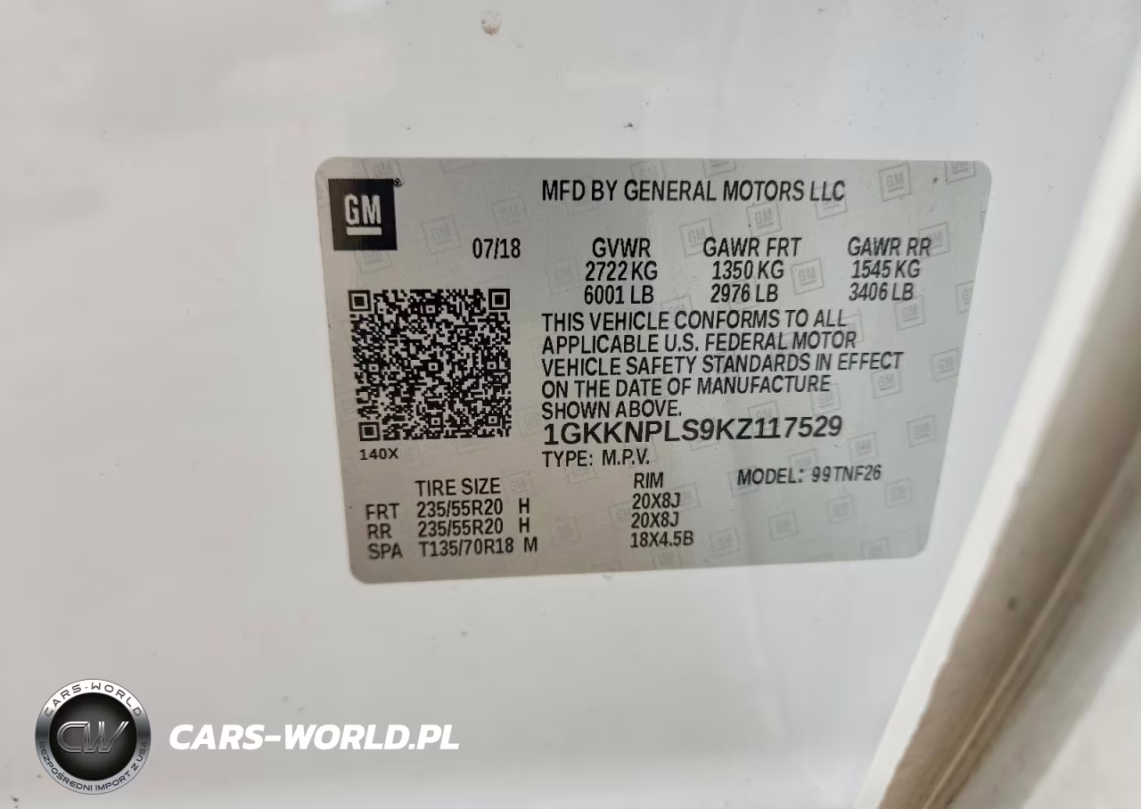 2019 GMC Acadia Denali VIN:1GKKNPLS9KZ117529 - 13