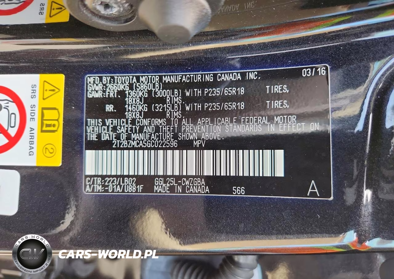 2016 Lexus Rx 350 Base VIN:2T2BZMCA5GC022596 - 13