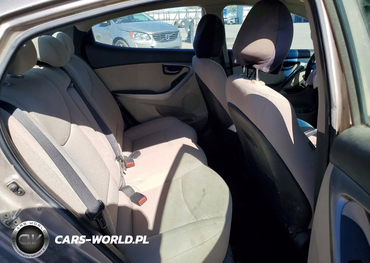 2014 Hyundai Elantra Se VIN:5NPDH4AE1EH518303 - 10