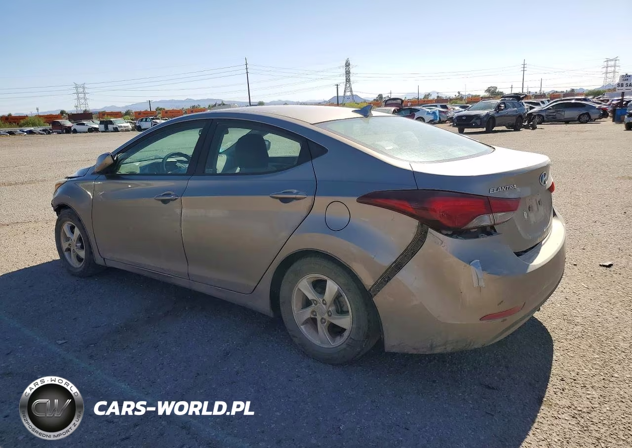 2014 Hyundai Elantra Se VIN:5NPDH4AE1EH518303 - 2