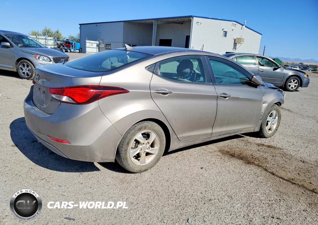2014 Hyundai Elantra Se VIN:5NPDH4AE1EH518303 - 3