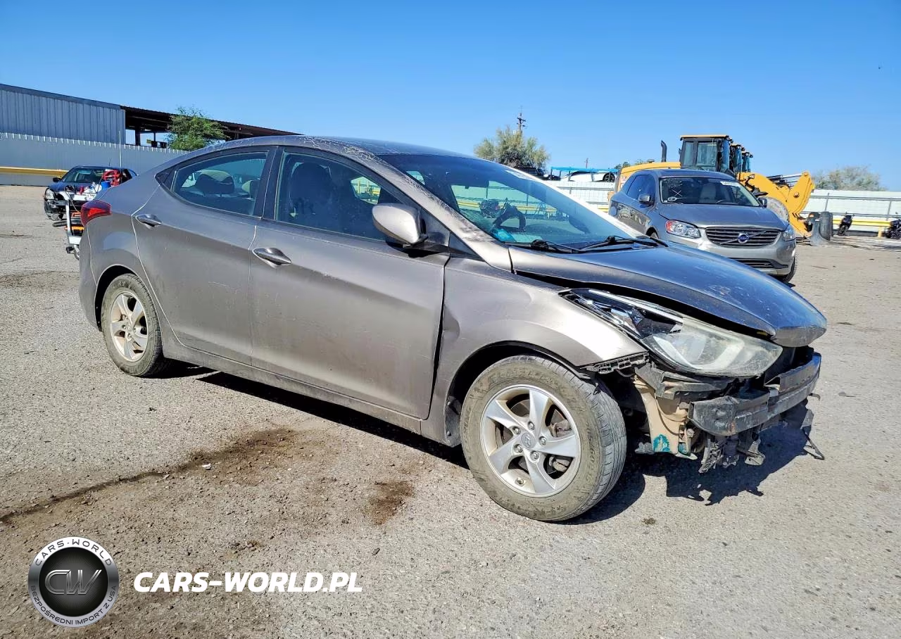 2014 Hyundai Elantra Se VIN:5NPDH4AE1EH518303 - 4