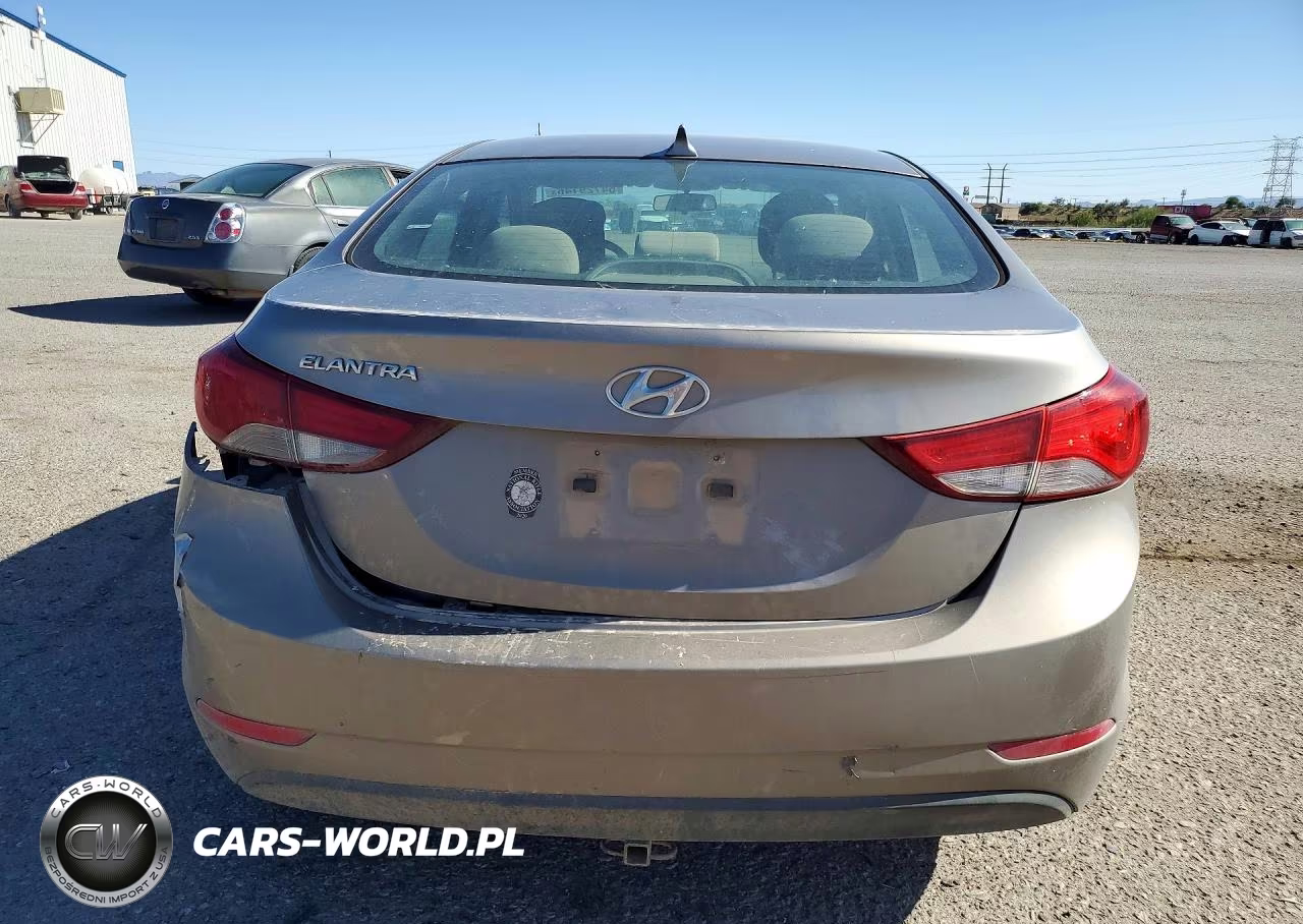 2014 Hyundai Elantra Se VIN:5NPDH4AE1EH518303 - 6