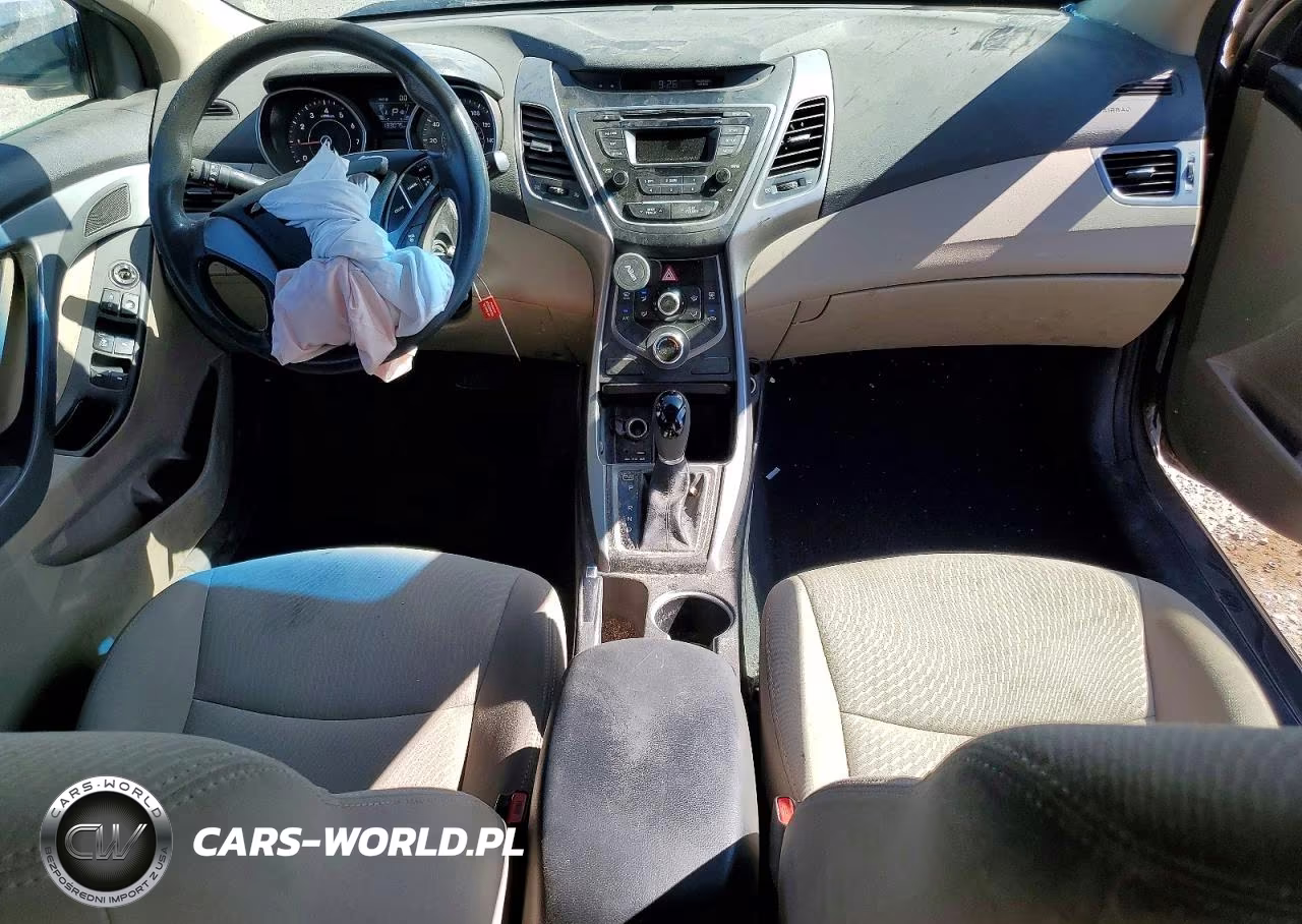 2014 Hyundai Elantra Se VIN:5NPDH4AE1EH518303 - 8