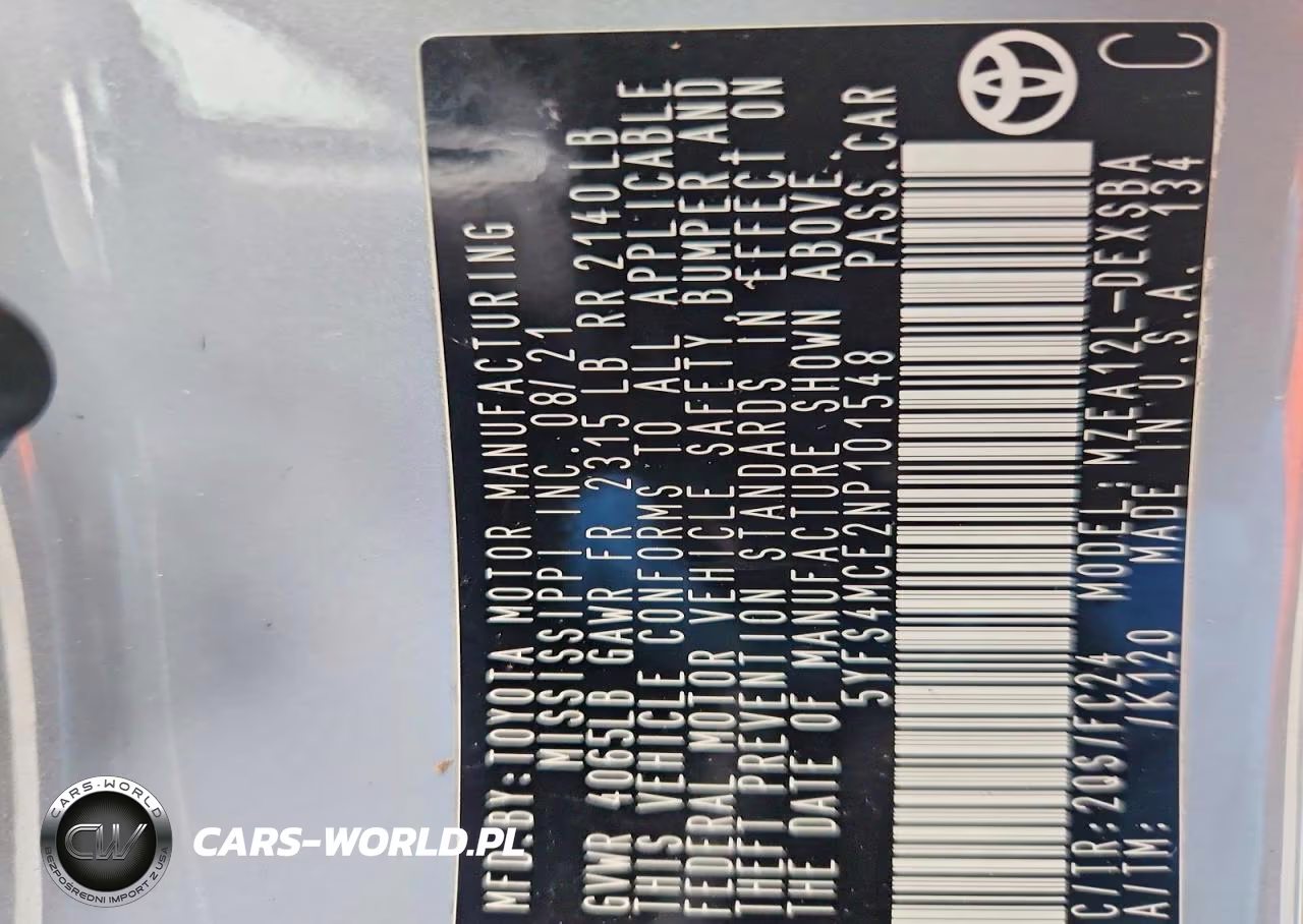 2022 Toyota Corolla Se Apex VIN:5YFS4MCE2NP101548 - 12
