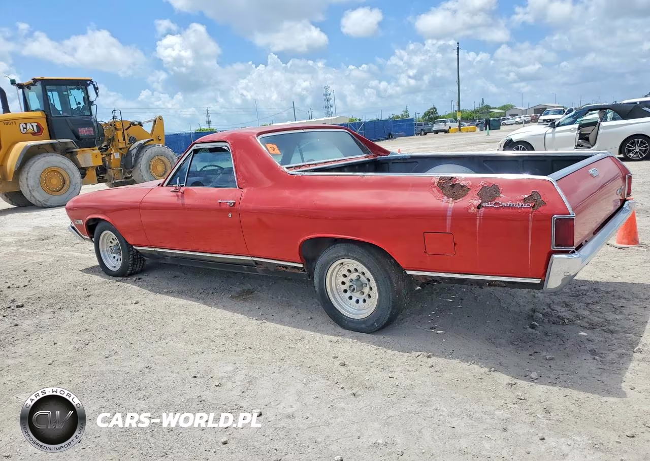 1968 Chevrolet El Camino VIN:136808B214755 - 2