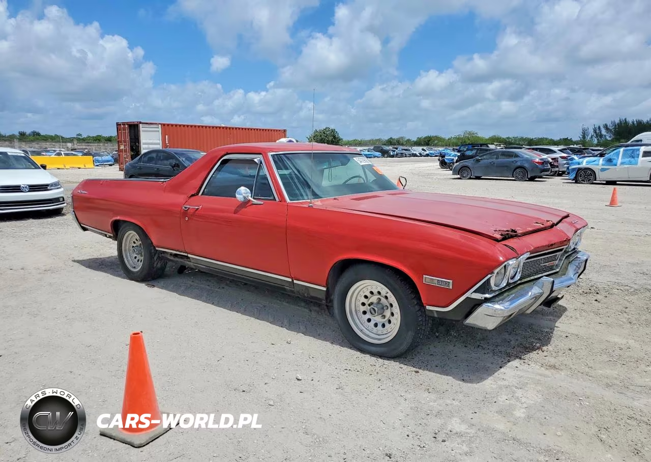 1968 Chevrolet El Camino VIN:136808B214755 - 4