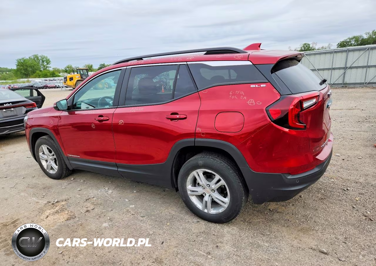 2022 GMC Terrain Sle VIN:3GKALTEV1NL123192 - 2