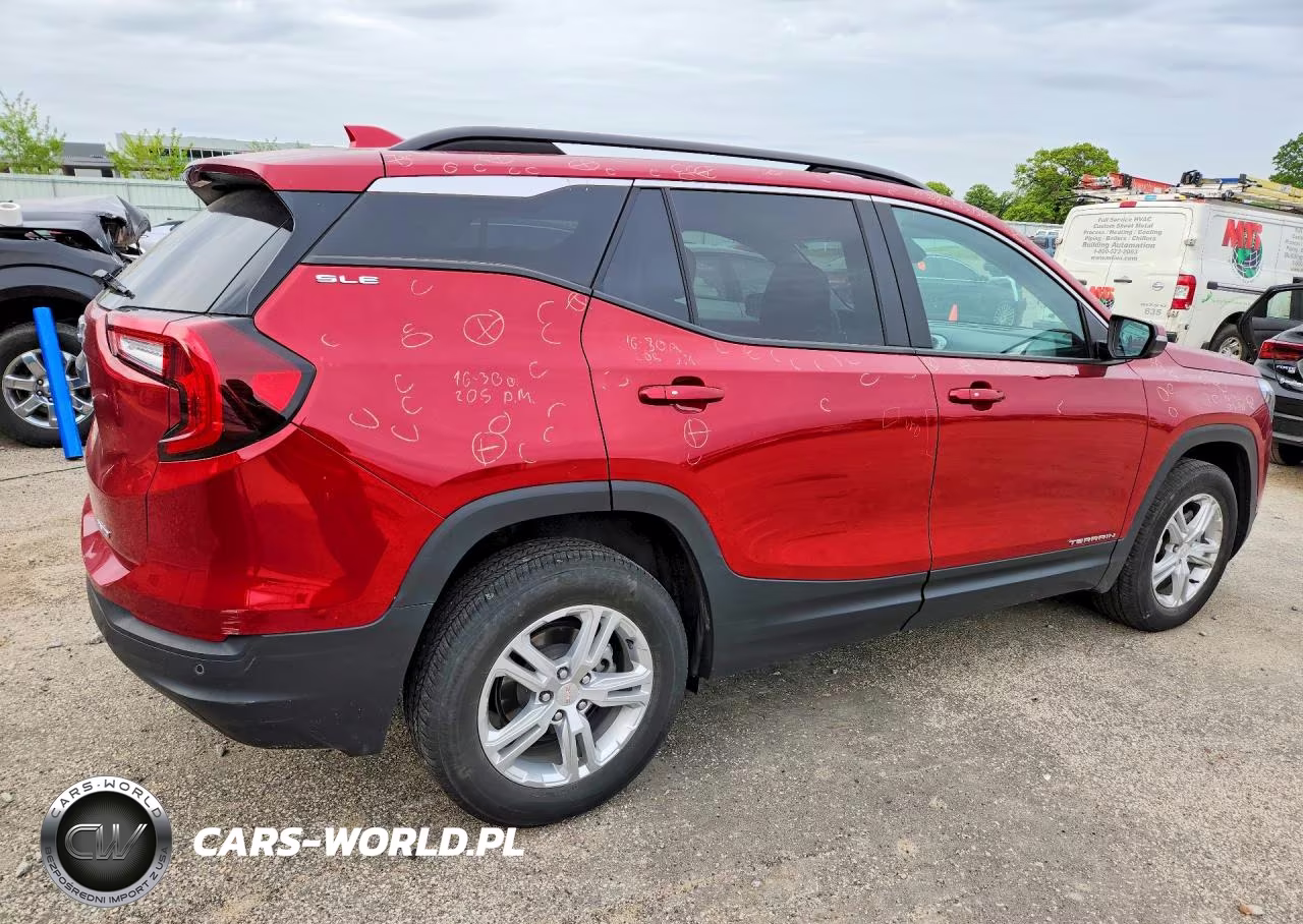 2022 GMC Terrain Sle VIN:3GKALTEV1NL123192 - 3
