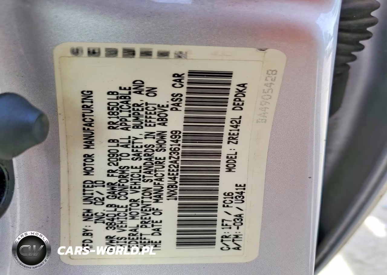 2010 Toyota Corolla Le VIN:1NXBU4EE2AZ361499 - 12