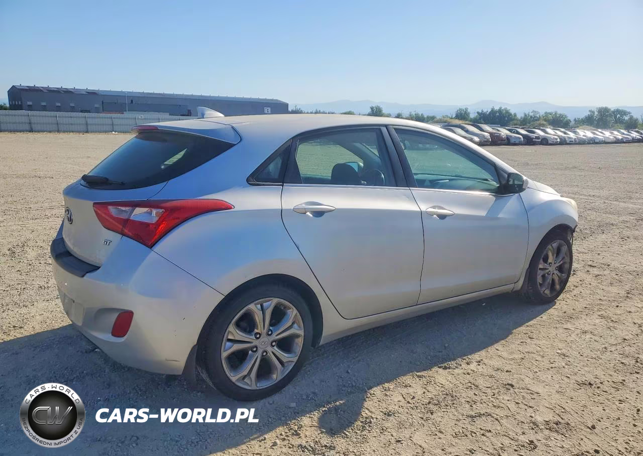 2013 Hyundai Elantra Gt Base VIN:KMHD35LE1DU082540 - 3