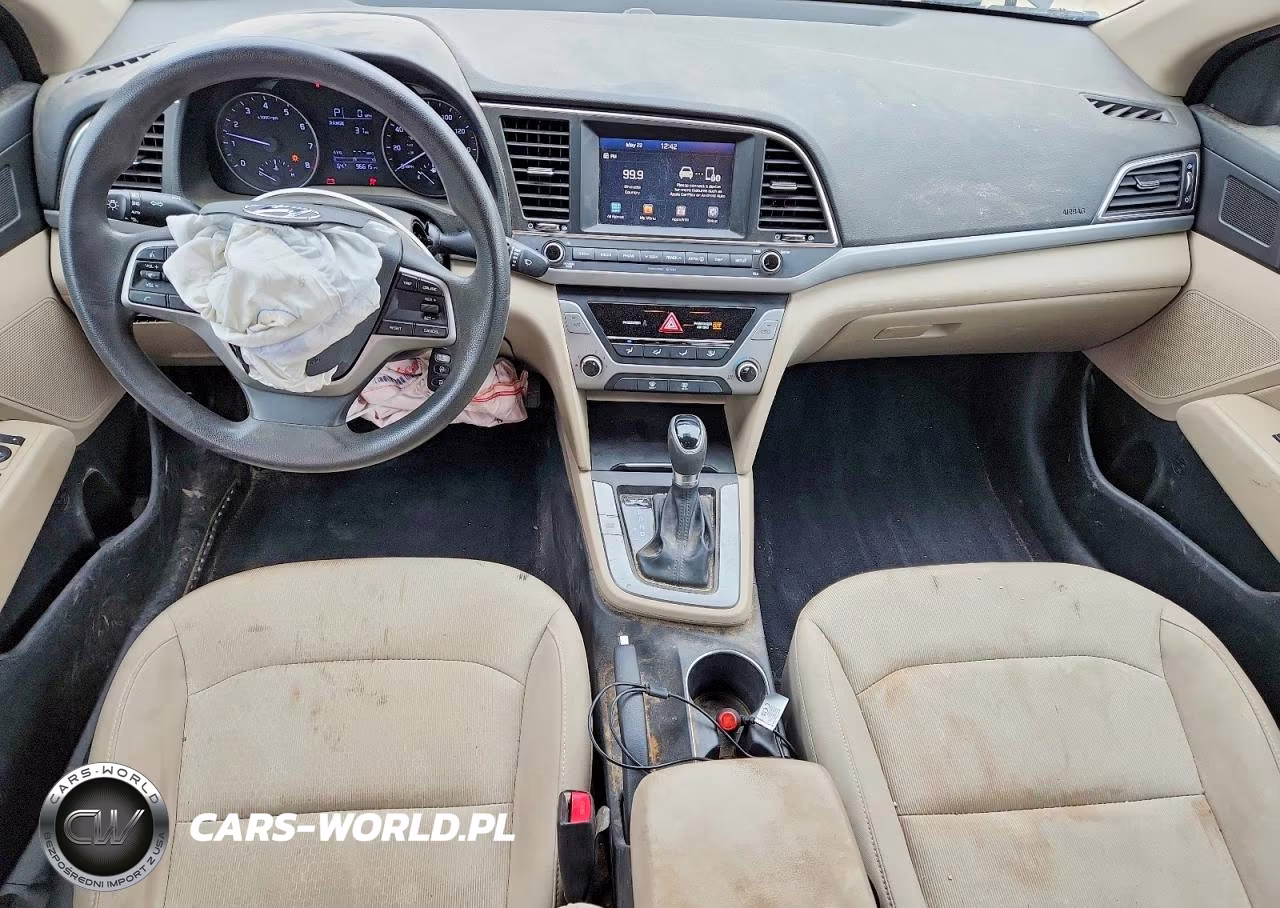 2017 Hyundai Elantra Se VIN:5NPD84LF6HH124824 - 8