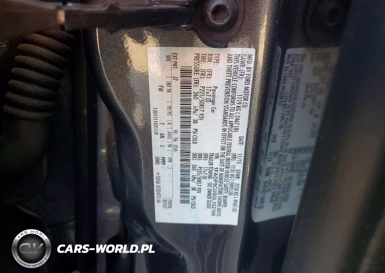2016 Ford C-Max Premium Sel VIN:1FADP5CU5GL102188 - 13