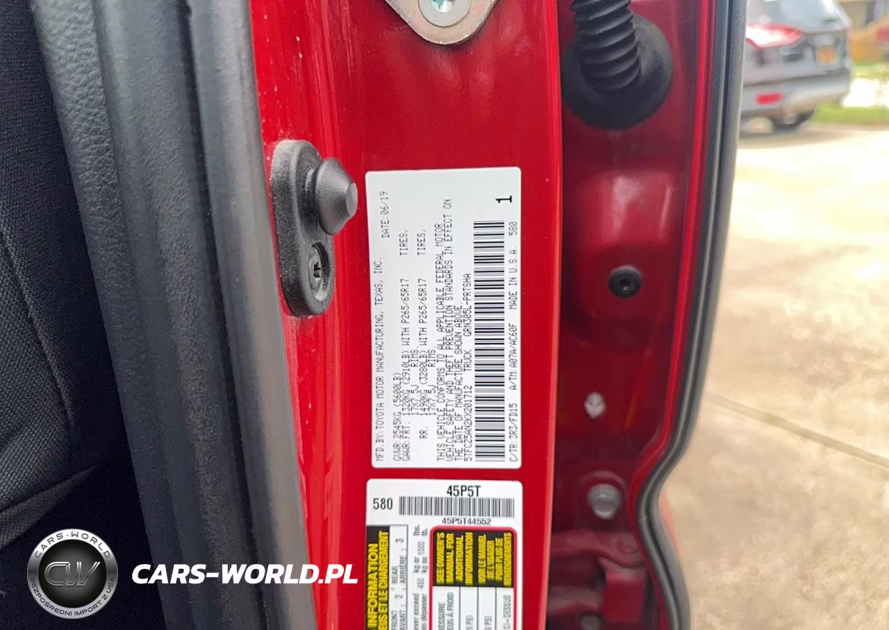 2019 Toyota Tacoma Trd Sport VIN:5TFCZ5AN2KX201712 - 10
