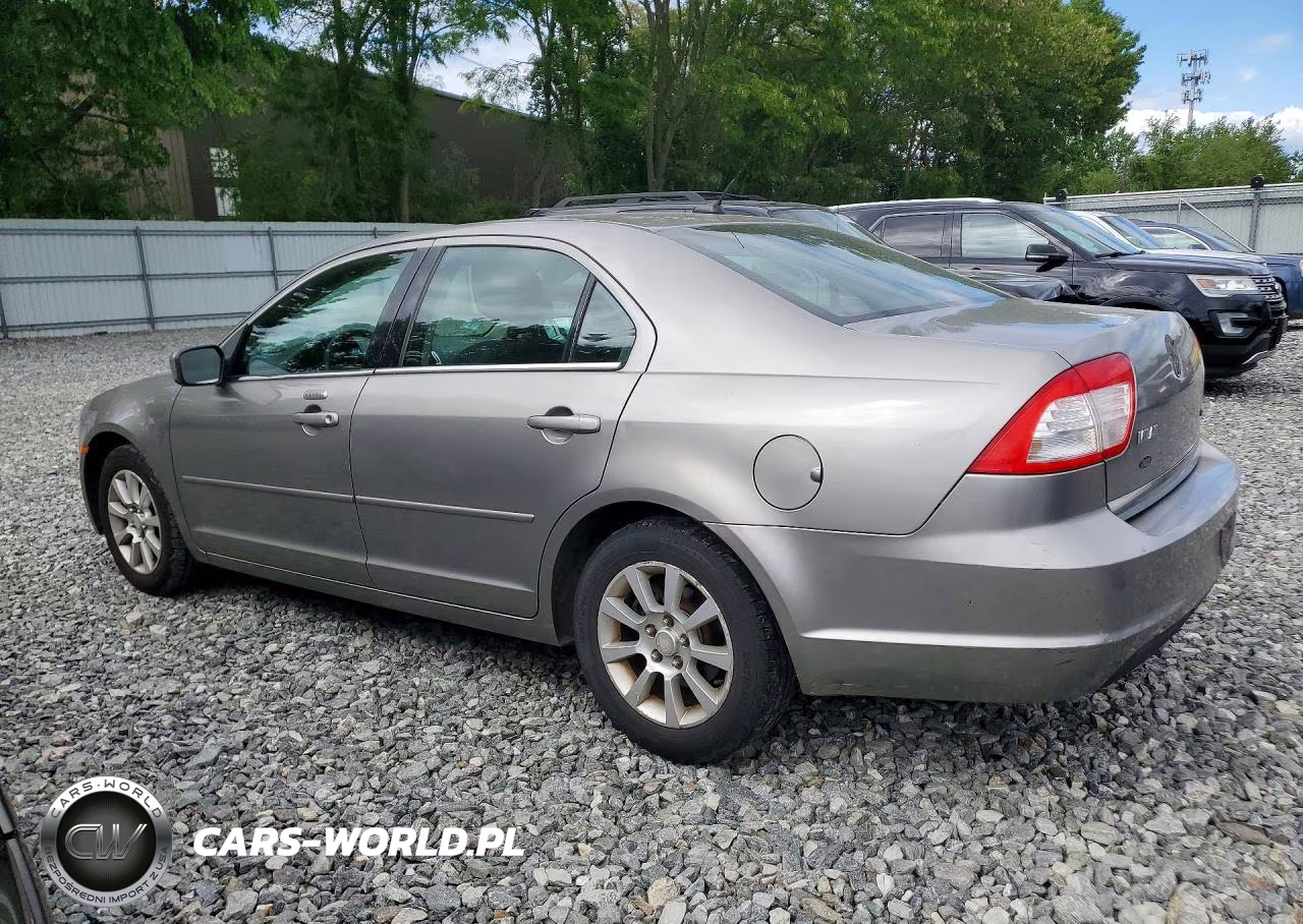2009 Mercury Milan VIN:3MEHM07Z99R603827 - 2