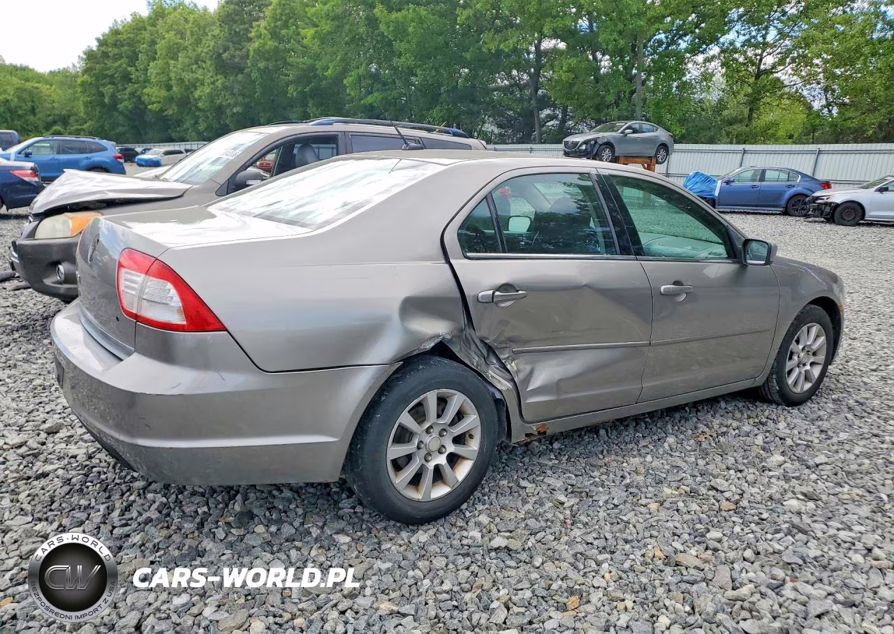 2009 Mercury Milan VIN:3MEHM07Z99R603827 - 3