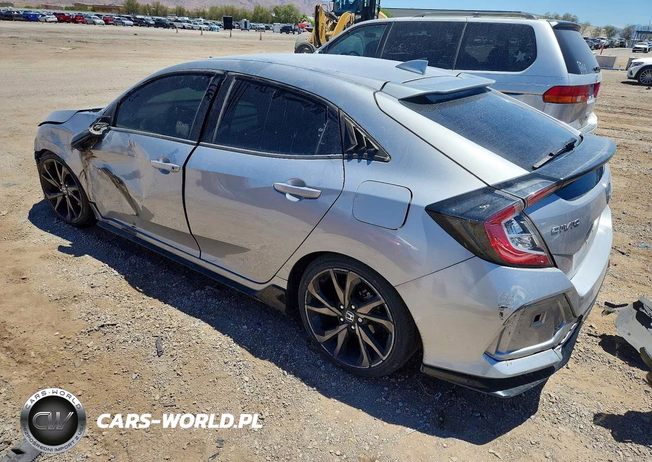 2017 Honda Civic Sport VIN:SHHFK7H49HU407248 - 2