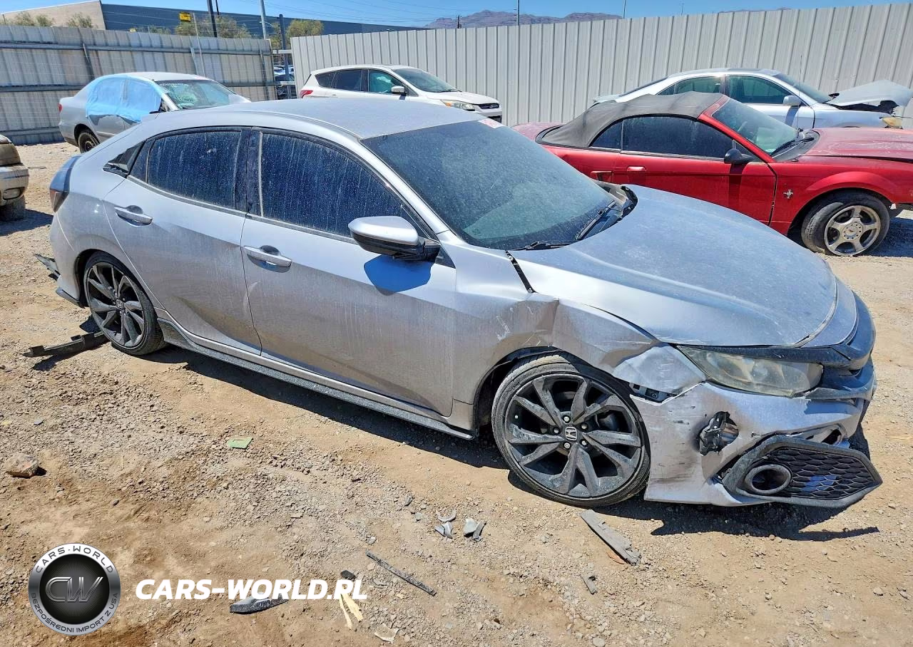 2017 Honda Civic Sport VIN:SHHFK7H49HU407248 - 4