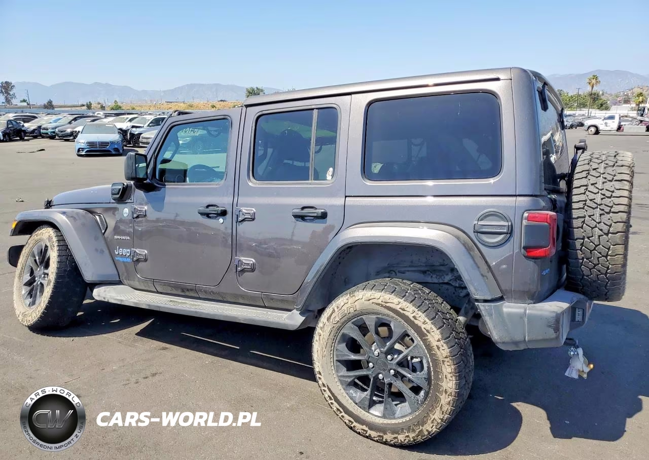 2021 Jeep Wrangler Unlimited Sahara 4Xe VIN:1C4JJXP61MW789363 - 2