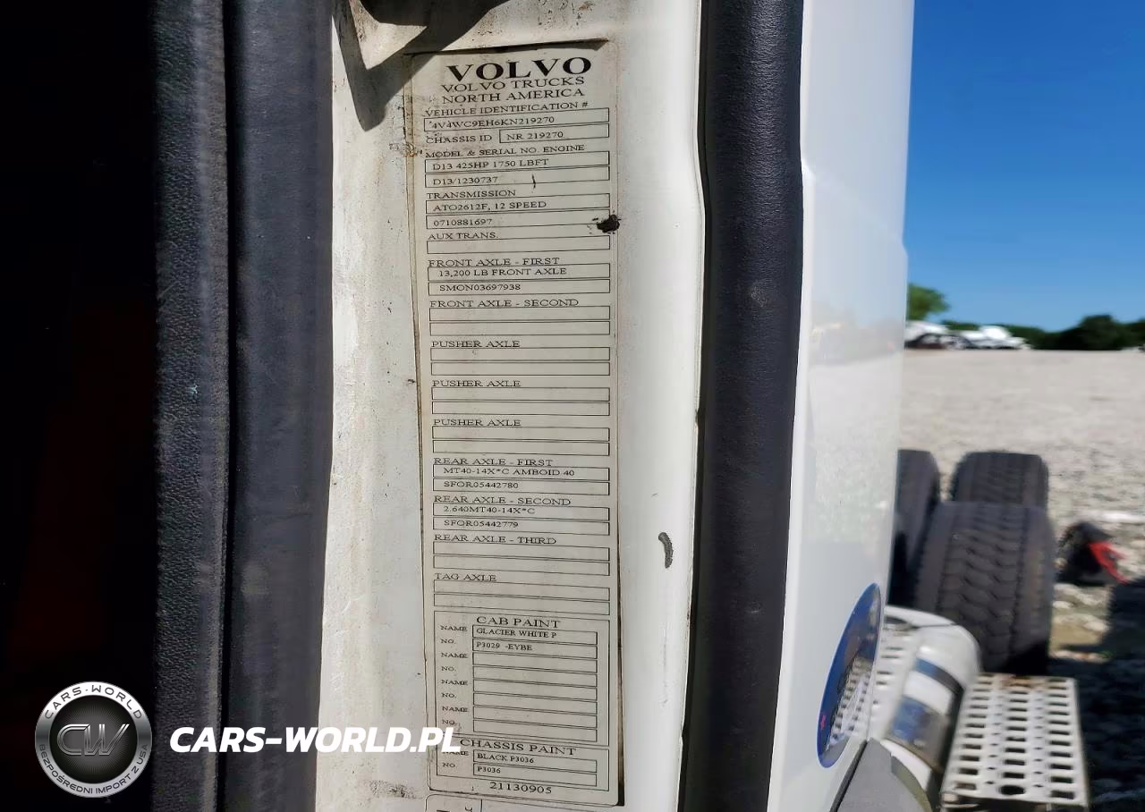 2019 Volvo Vnr - Semi Truck VIN:4V4WC9EH6KN219270 - 10