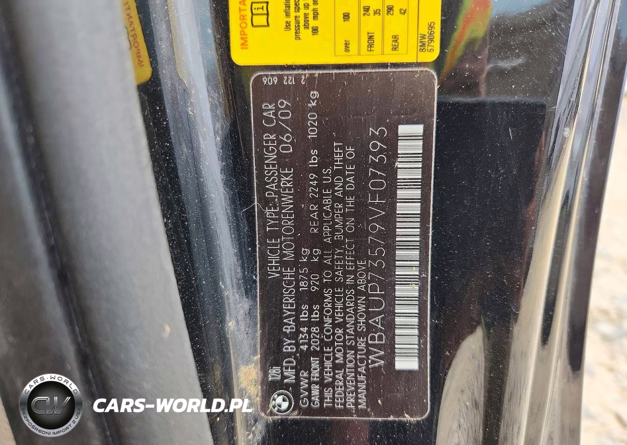 2009 BMW 128 I VIN:WBAUP73579VF07393 - 12