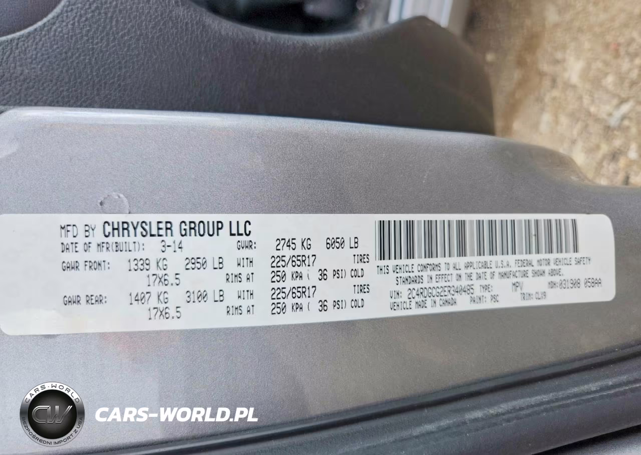 2014 Dodge Grand Caravan Sxt VIN:2C4RDGCG2ER340485 - 13