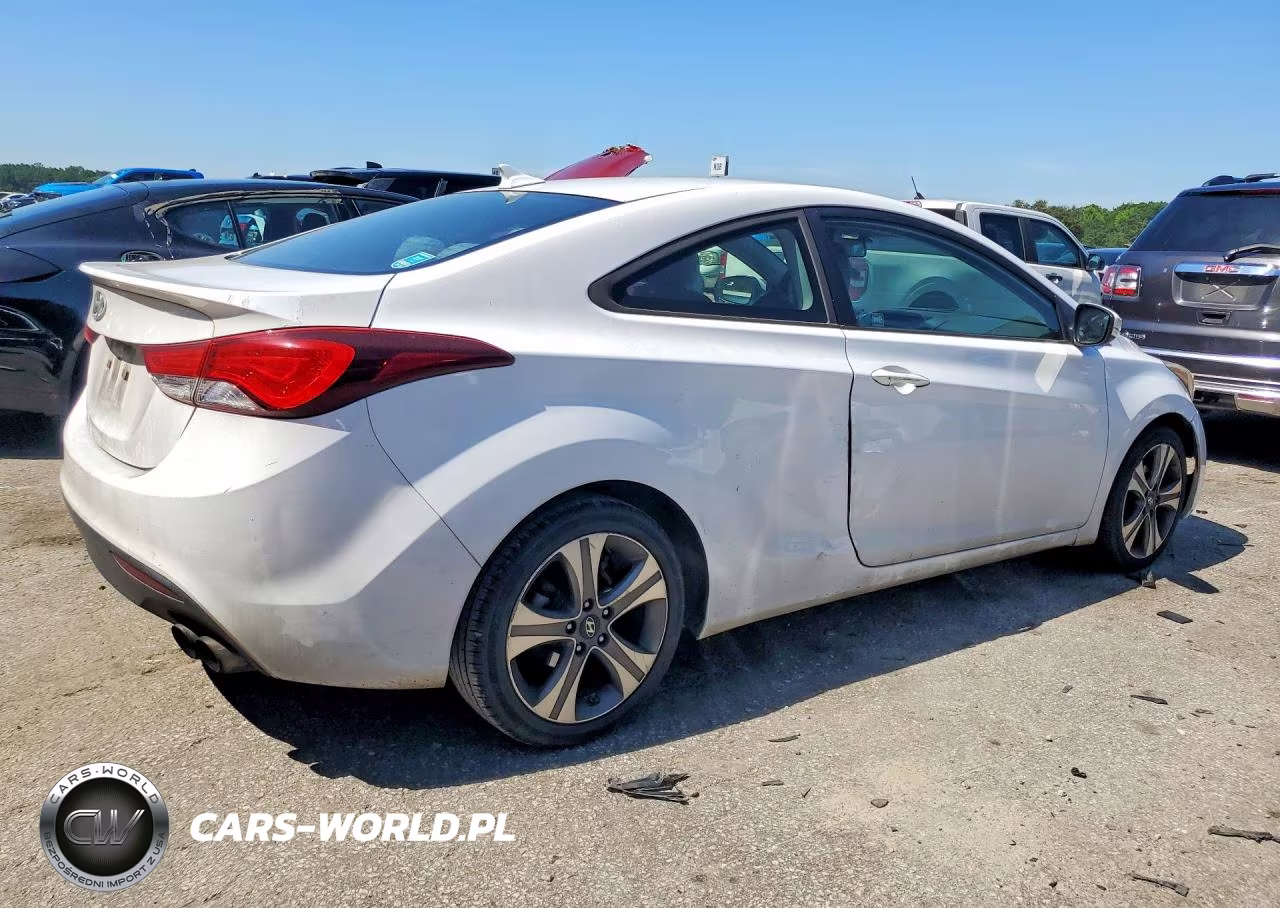2014 Hyundai Elantra Coupe Base VIN:KMHDH6AH5EU025599 - 3