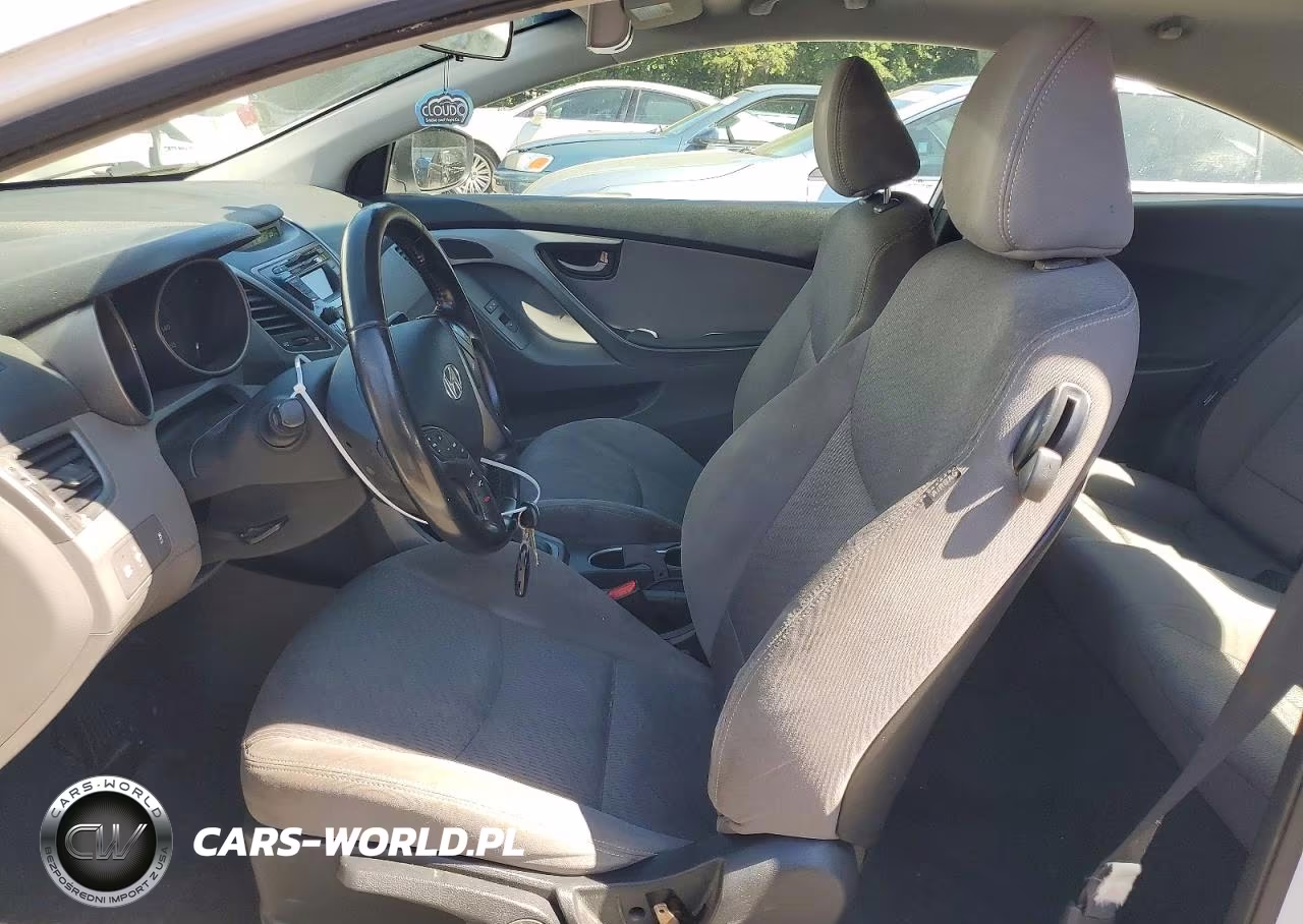 2014 Hyundai Elantra Coupe Base VIN:KMHDH6AH5EU025599 - 7
