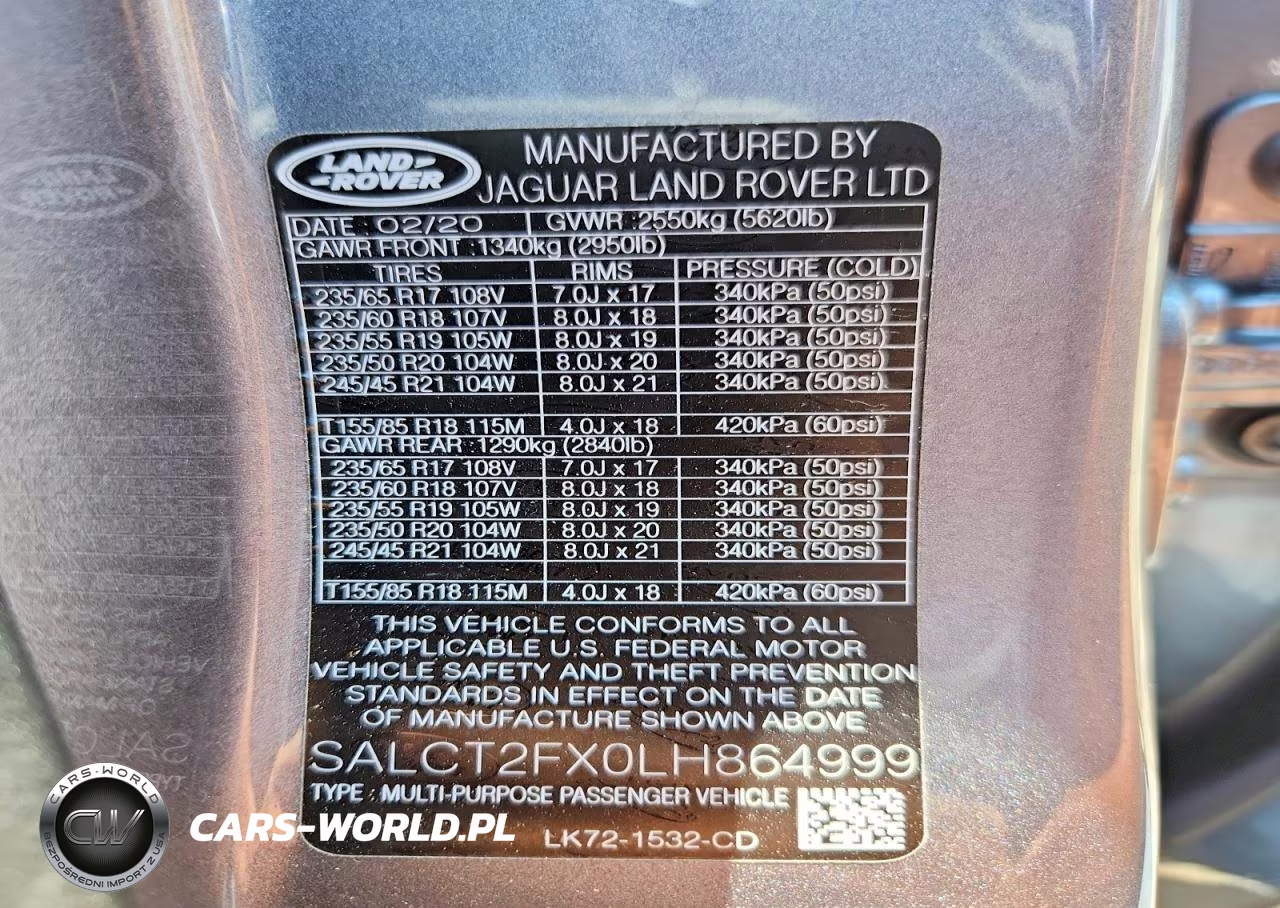 2020 Land Rover Discovery Sport S R-Dynamic VIN:SALCT2FX0LH864999 - 13