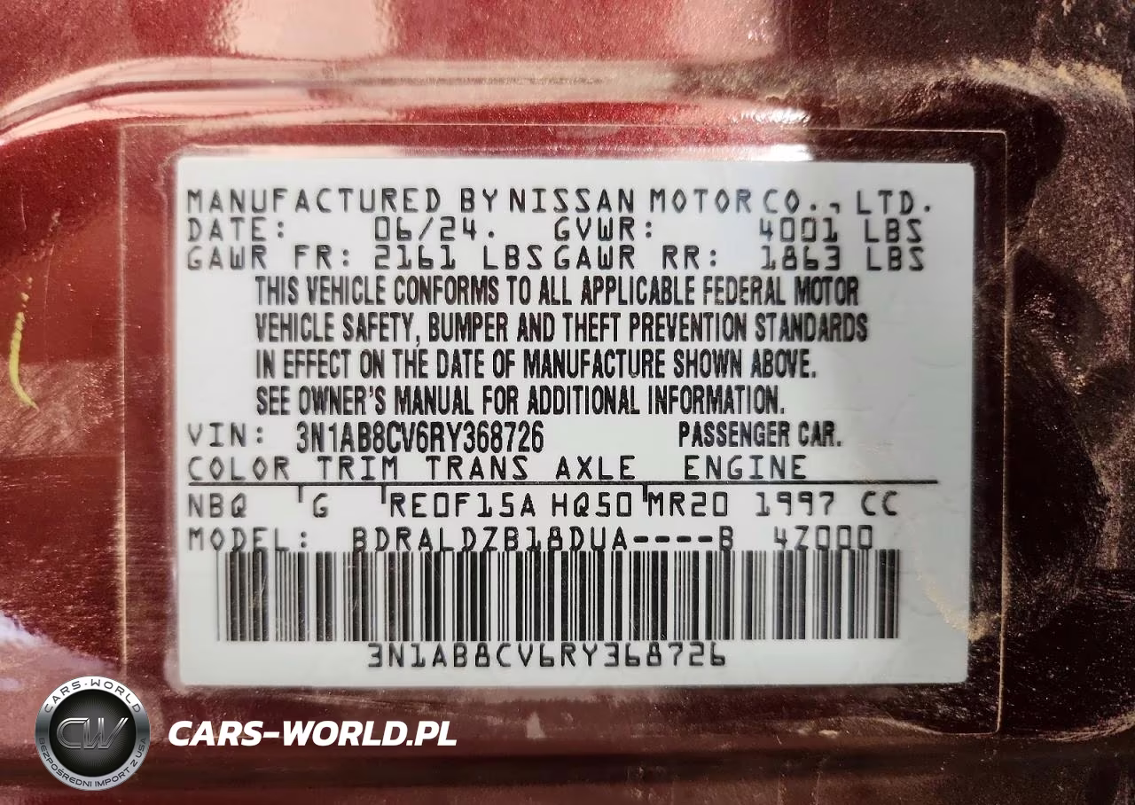 2024 Nissan Sentra Sv VIN:3N1AB8CV6RY368726 - 13