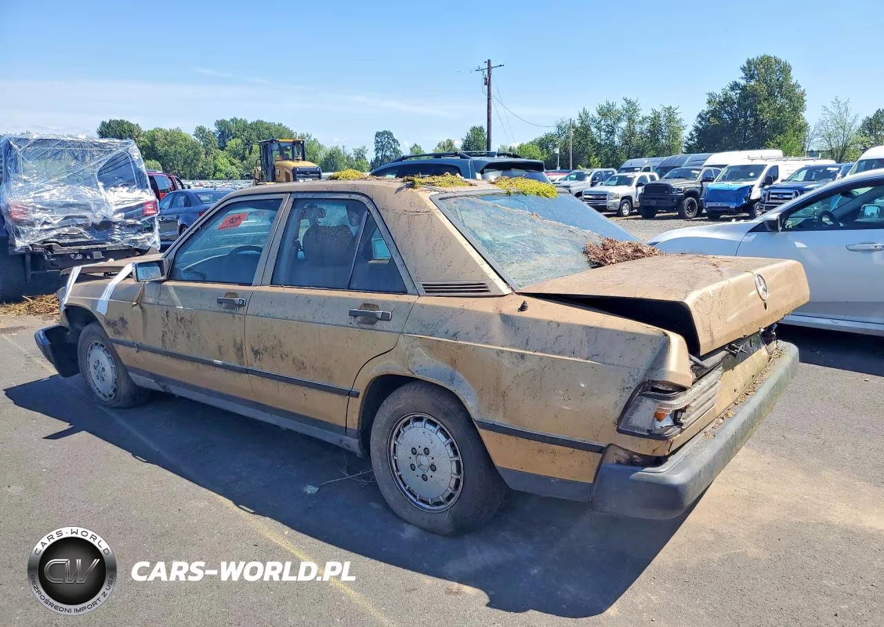1984 Mercedes-Benz 190 D 2.2 VIN:WDBDB22A1EA052914 - 2