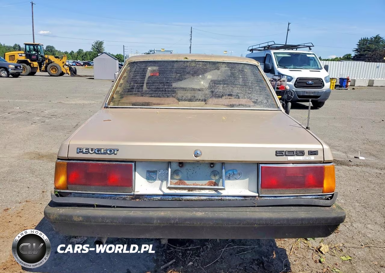 1981 Peugeot 505 S VIN:VF3BA4167BS310563 - 6