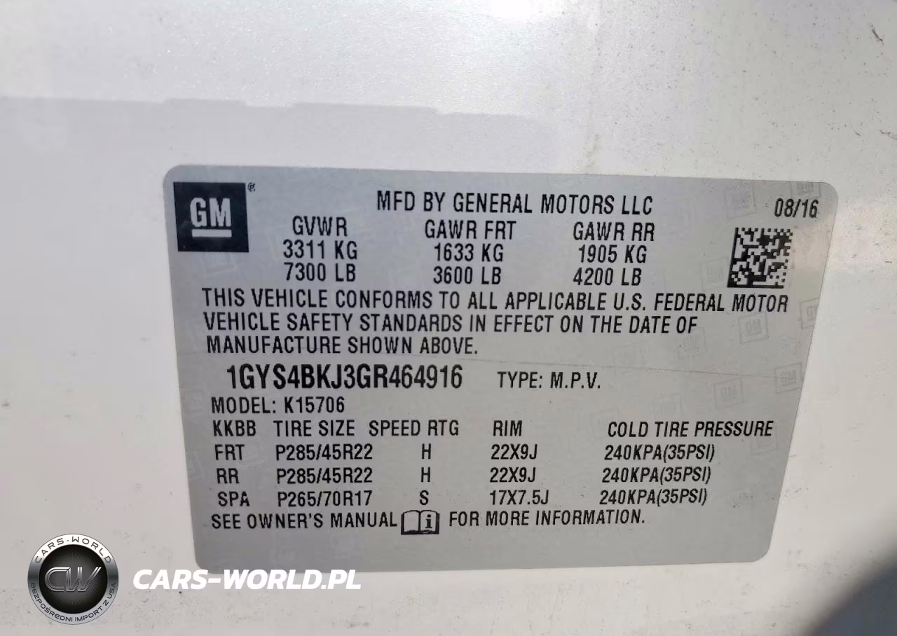 2016 Cadillac Escalade Luxury VIN:1GYS4BKJ3GR464916 - 14