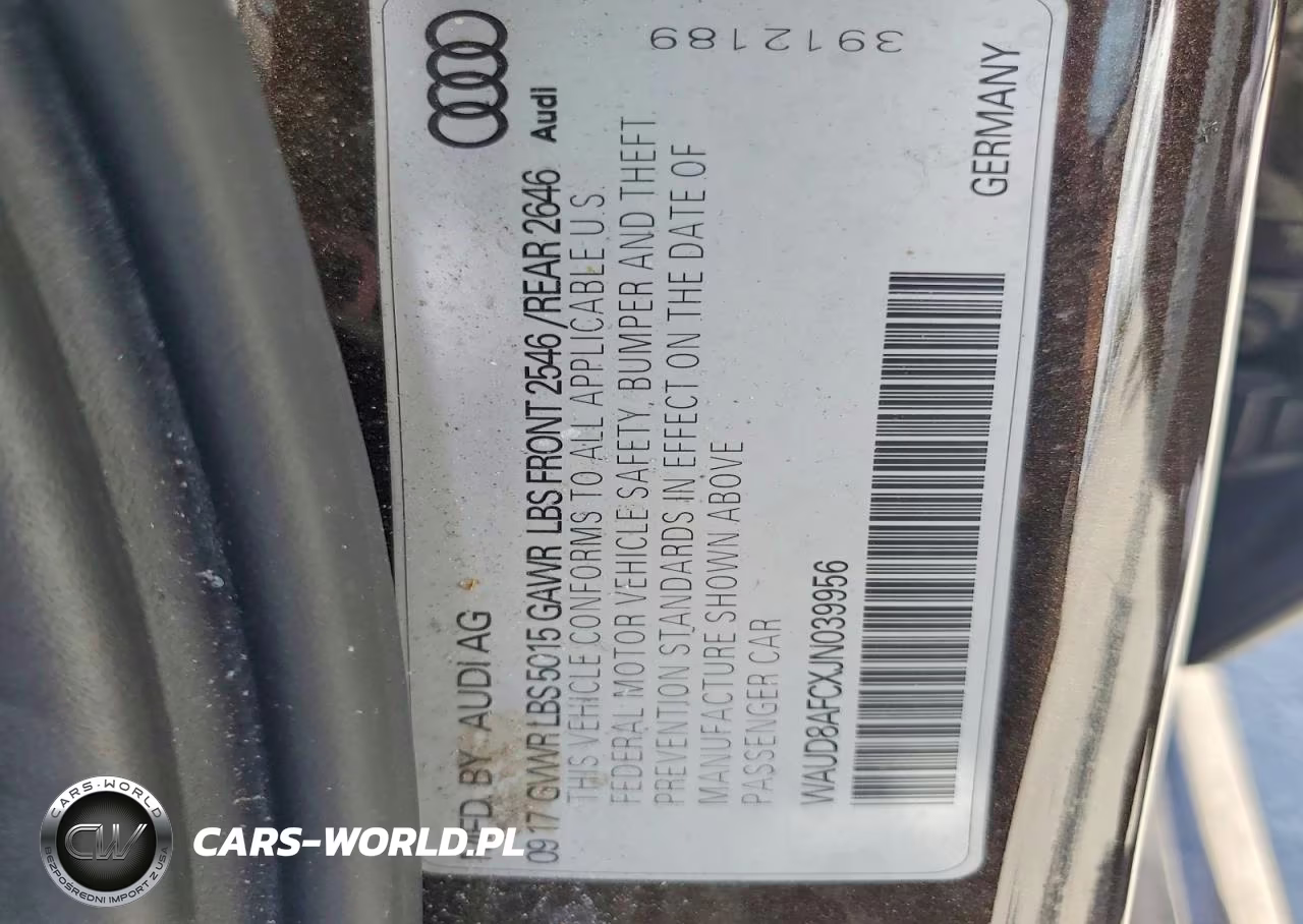 2018 Audi A6 Premium Plus VIN:WAUD8AFCXJN039956 - 12