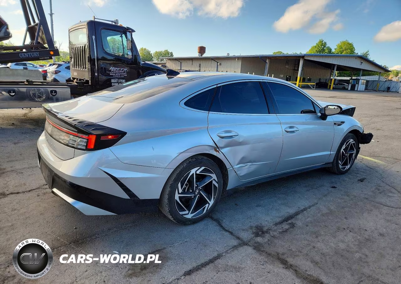 2024 Hyundai Sonata Sel VIN:KMHL14JA5RA427329 - 3
