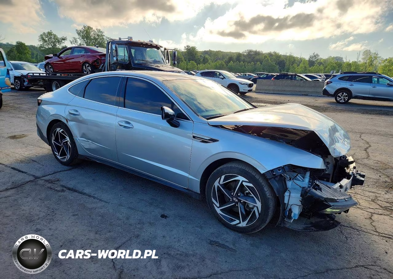 2024 Hyundai Sonata Sel VIN:KMHL14JA5RA427329 - 4