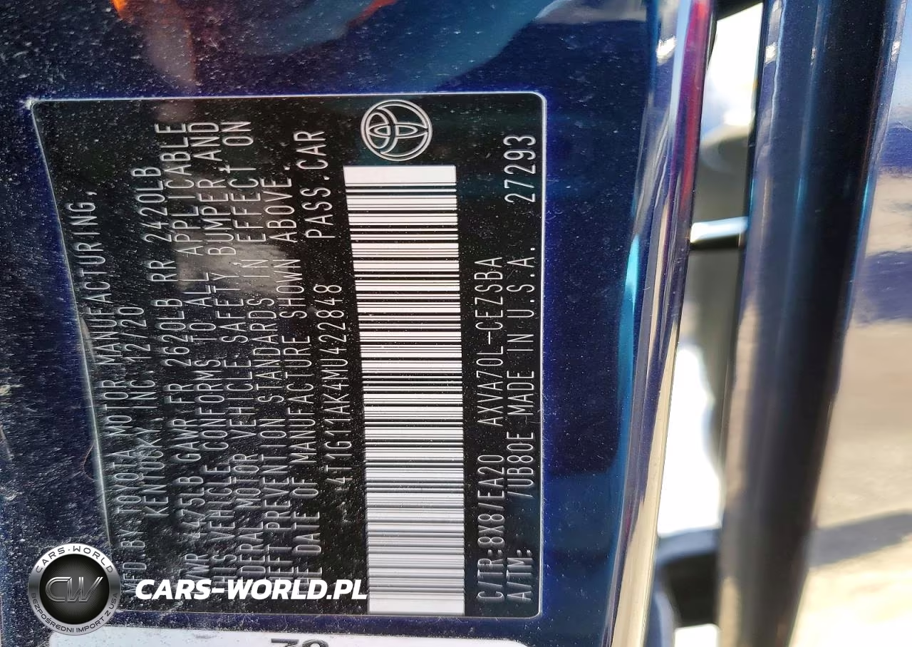 2021 Toyota Camry Se VIN:4T1G11AK4MU422848 - 12