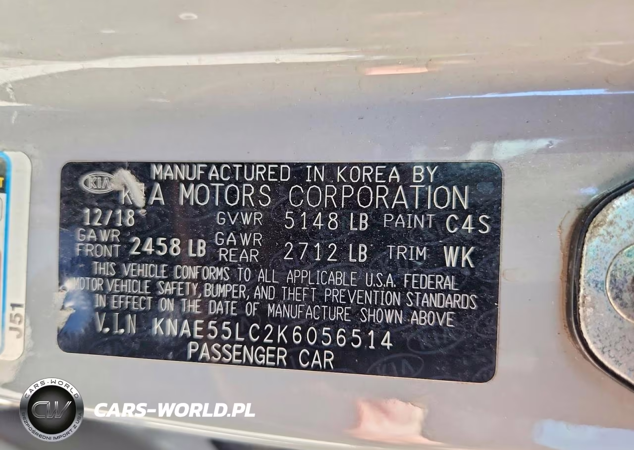 2019 Kia Stinger Gt2 VIN:KNAE55LC2K6056514 - 13