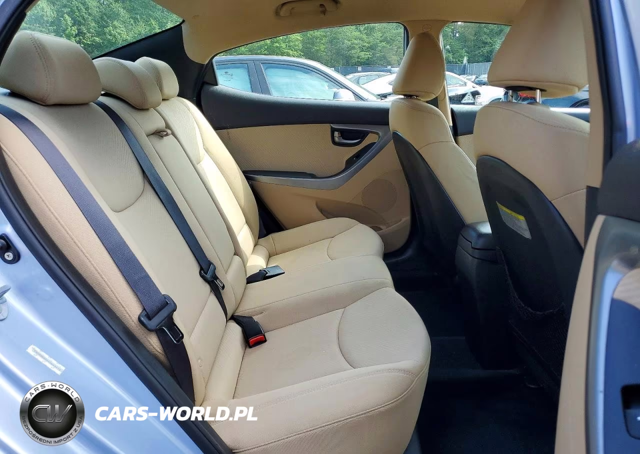 2012 Hyundai Elantra Gls VIN:KMHDH4AE4CU449413 - 10