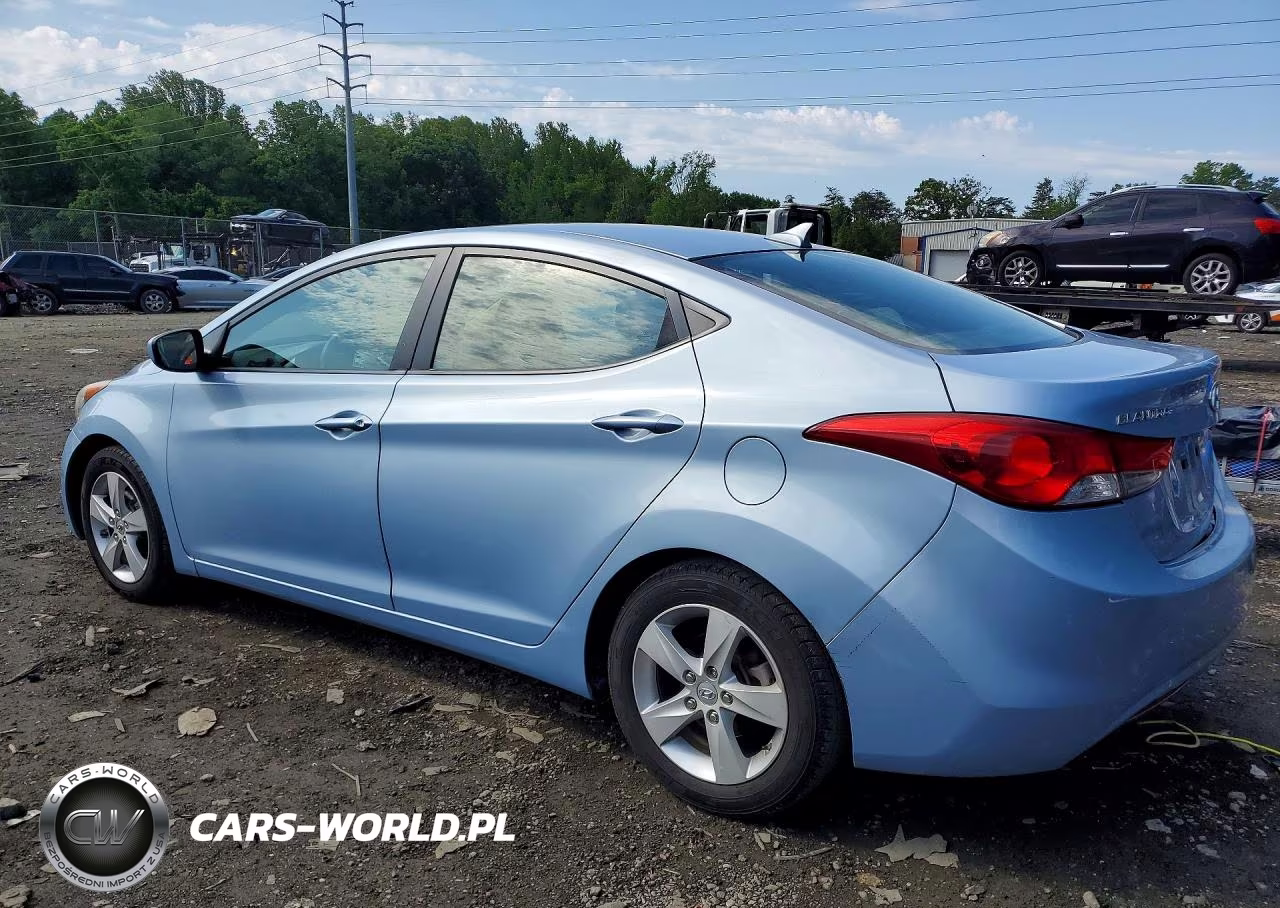 2012 Hyundai Elantra Gls VIN:KMHDH4AE4CU449413 - 2