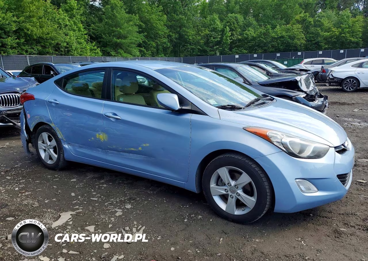 2012 Hyundai Elantra Gls VIN:KMHDH4AE4CU449413 - 4