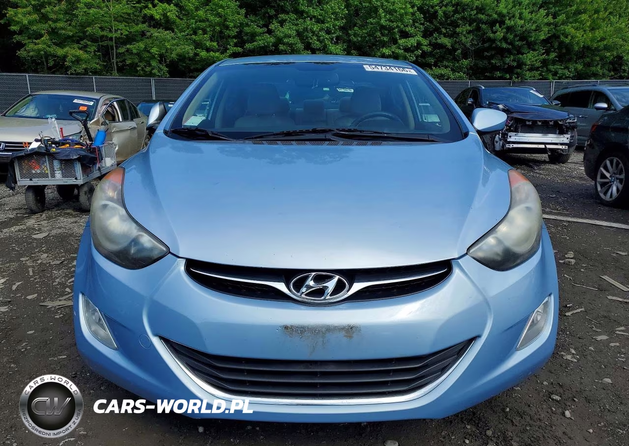 2012 Hyundai Elantra Gls VIN:KMHDH4AE4CU449413 - 5
