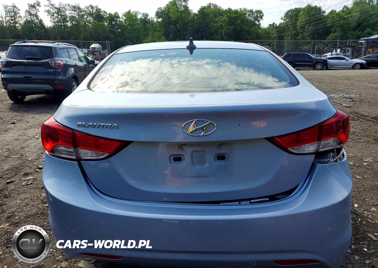 2012 Hyundai Elantra Gls VIN:KMHDH4AE4CU449413 - 6