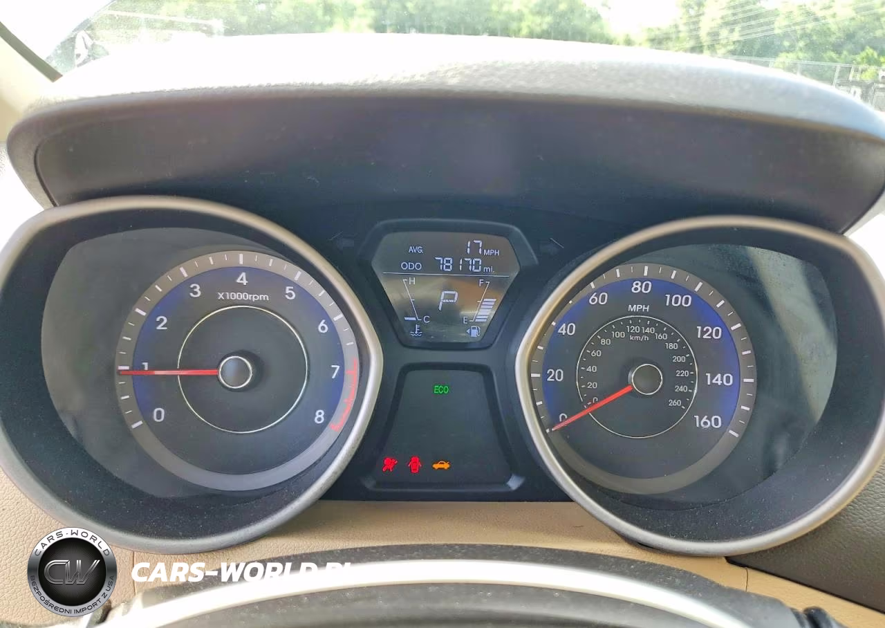 2012 Hyundai Elantra Gls VIN:KMHDH4AE4CU449413 - 9