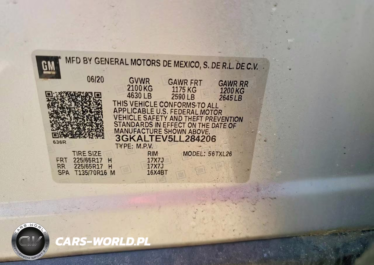 2020 GMC Terrain Sle VIN:3GKALTEV5LL284206 - 14