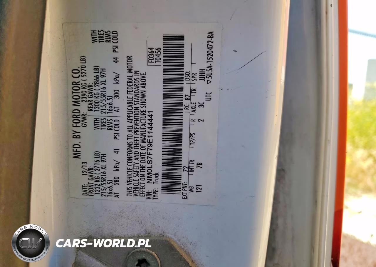 2014 Ford Transit Connect Xlt VIN:NM0LS7F79E1144441 - 13
