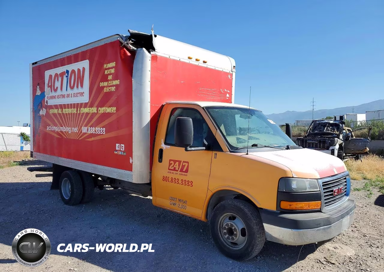 2015 GMC Savana Cut - Box Truck VIN:1GD373CG3F1131442 - 4