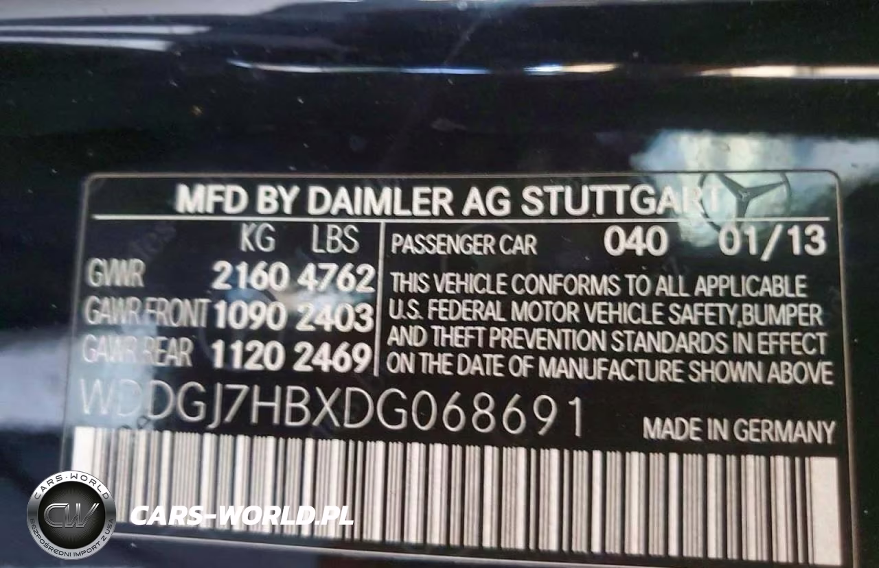 2013 Mercedes-Benz C 63 Amg VIN:WDDGJ7HBXDG068691 - 10