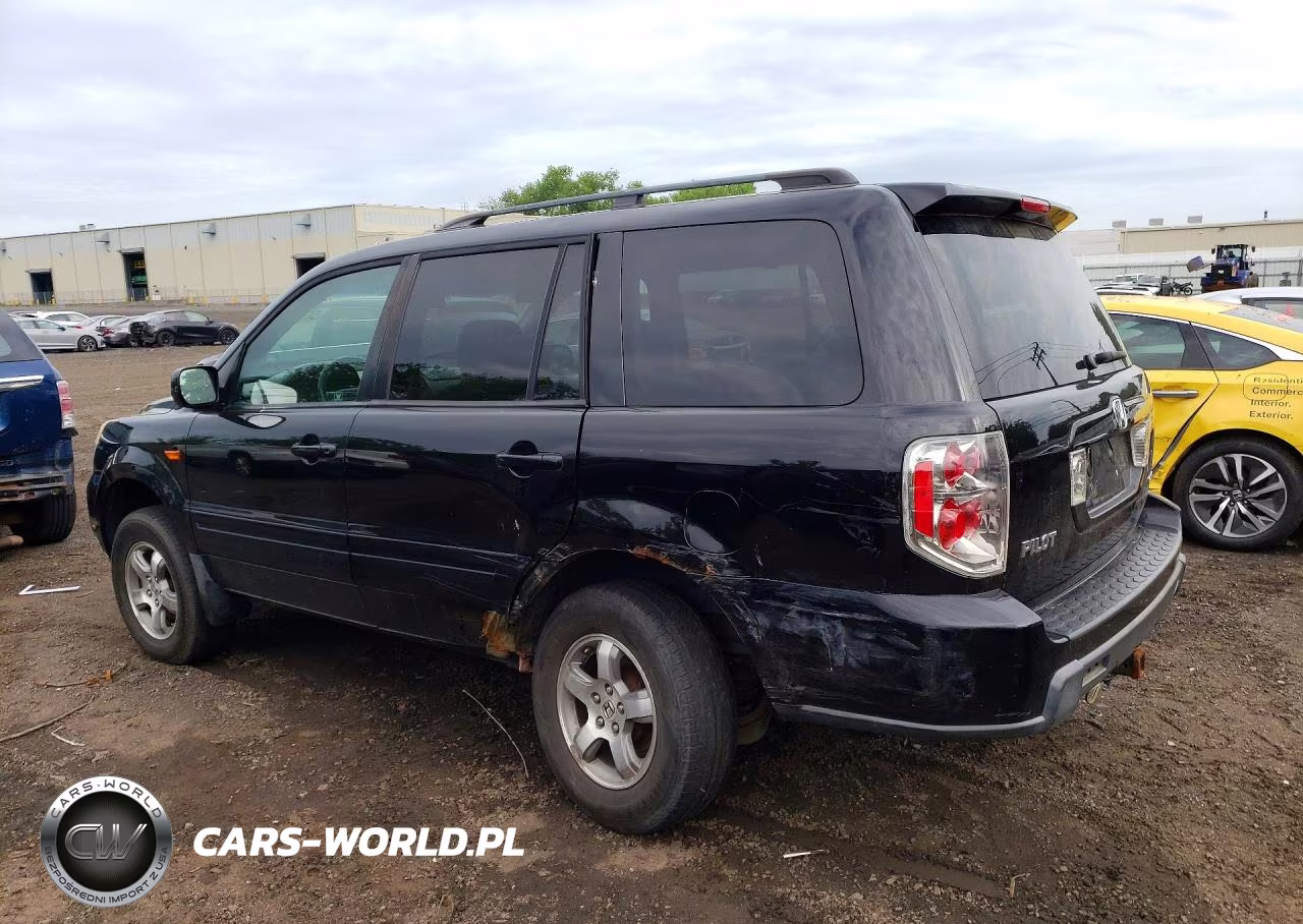 2007 Honda Pilot Ex VIN:2HKYF18447H502294 - 2