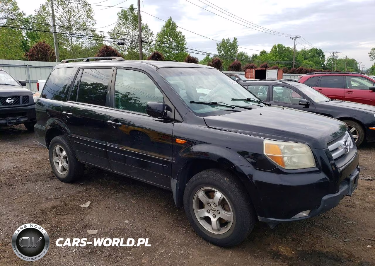 2007 Honda Pilot Ex VIN:2HKYF18447H502294 - 4